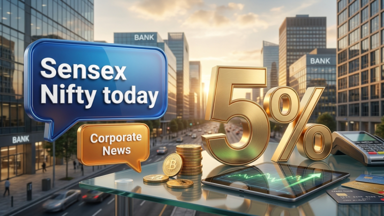 Sensex Nifty today August 2026 advanced as cooling global conflicts sparked a 5% retreat in oil import bills. Watch for impact on the fiscal deficit and FIIs.