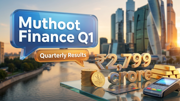 Muthoot Finance Q1 results 2026 showed how range-bound gold prices and rising competition pressured margins. Jefferies cut FY27 profit estimates for the NBFC.
