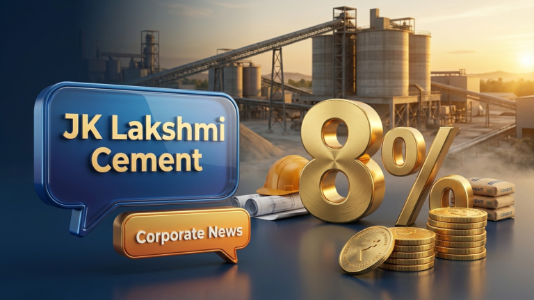 The JK Lakshmi Cement share price target 2026 was set by PL as the firm noted improved operational efficiencies. Monitor FY27 infrastructure project awards.