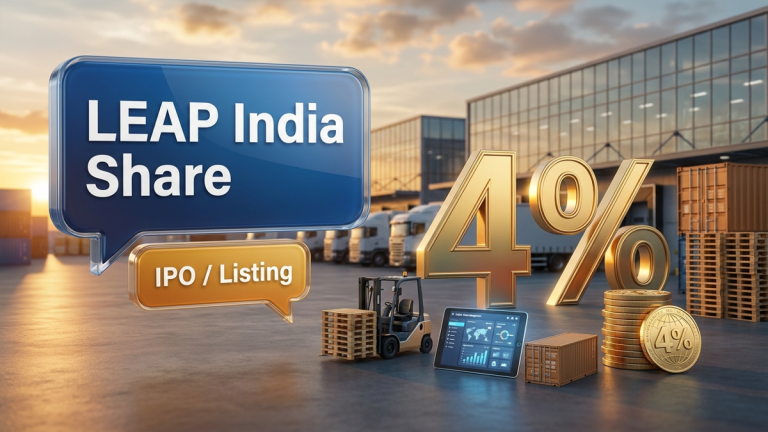 LEAP India share listing price opened above the issue mark, driven by strong supply chain sector tailwinds. Analysts eye long-term growth outlook.