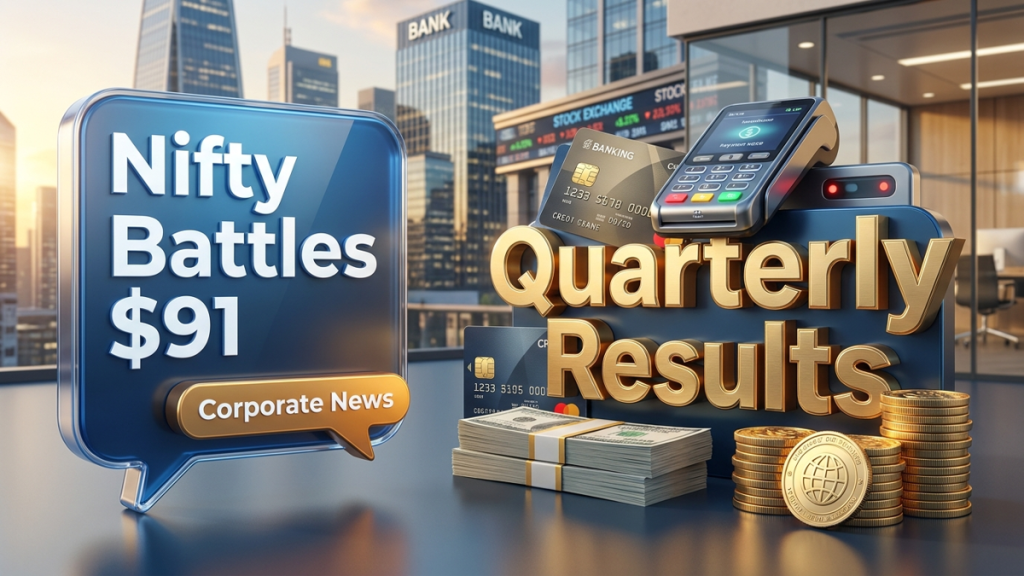 Nifty Battles $91 Crude Resistance - Share market today live August