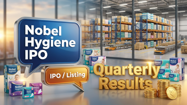 Nobel Hygiene IPO 2026 DRHP noted a 1.55 crore share OFS as the personal care firm sought to expand its reach. Monitor listing gains and sector peers.