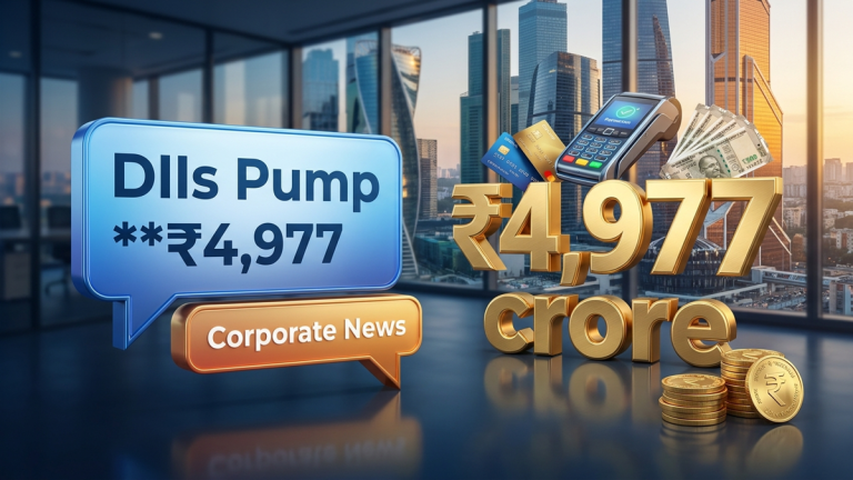 FII DII data August 28 2026 shows local funds absorbed ₹4,977 crore in selling as foreign investors turned sellers. This robust domestic buying may limit downside.
