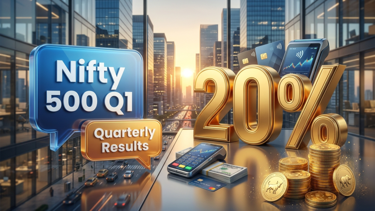 Nifty 500 Q1 results FY2027 demonstrated a 10% PAT rise even as high input costs impacted overall EBITDA growth. Investors must track raw material price trends.