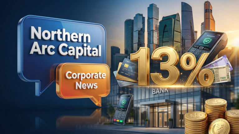 Northern Arc Capital share price surge followed a technical breakout from consolidation on heavy NSE volumes. The closing levels signal a bullish trend.