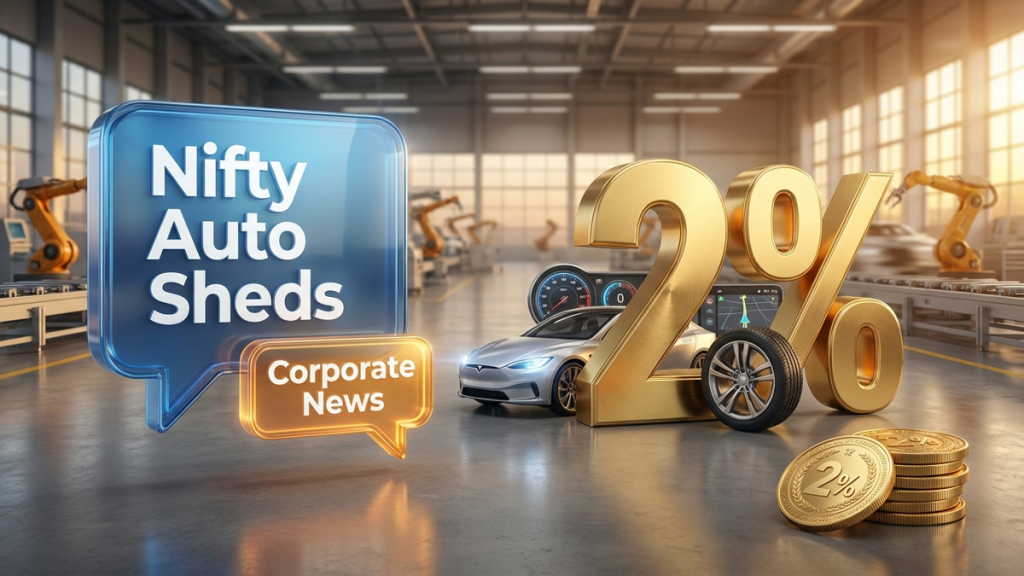 Nifty Auto Sheds 2% - Crude Dents Auto sales August 2026 India Cheer