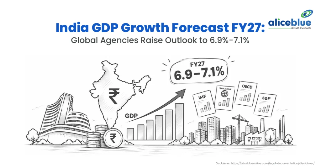 India GDP Growth Forecast FY27: Global Agencies Raise Outlook to 6.9%-7.1%