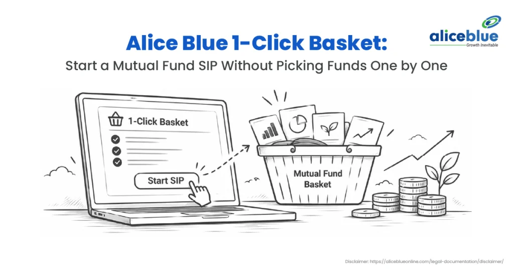 Alice Blue 1-Click Basket: Start a Mutual Fund SIP Without Picking Funds One by One