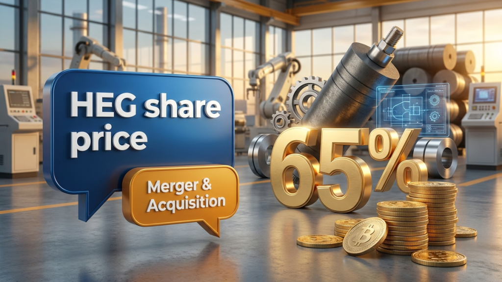 HEG share price demerger 2026: Understanding the 65% technical adjustment