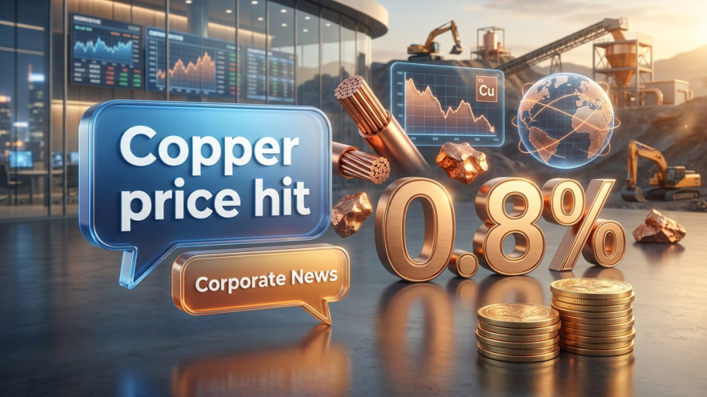 Copper price hit record high — Metal hits $14,533 on supply gap
