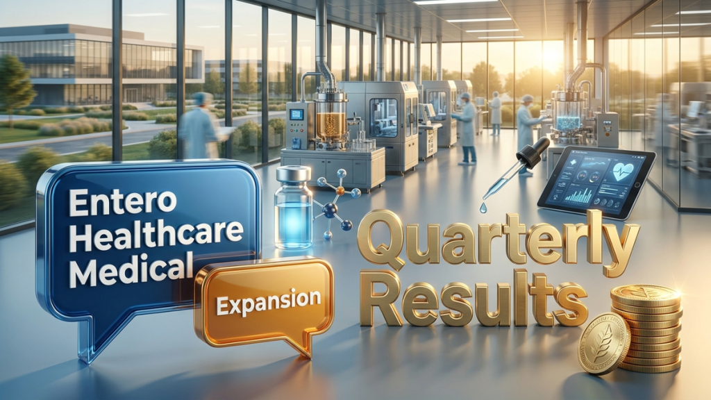 Entero Healthcare Medical Devices Expansion Targets Margin Growth