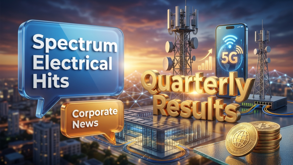 Spectrum Electrical Hits Upper Circuit on Motilal Oswal MF Entry - Spectrum Electrical share price news