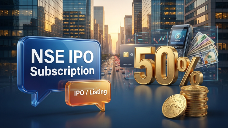 NSE IPO subscription status day 2 reflected cautious optimism as fund managers weighed the exchange's valuation. QIB interest may drive the 50% total higher.