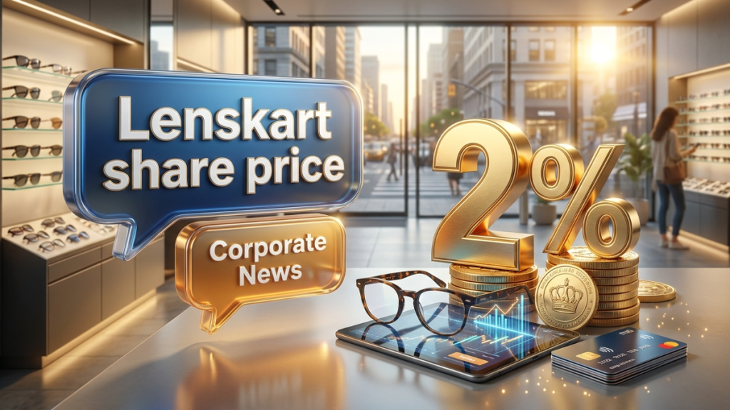 Lenskart share price today Slips 2% as Investor Selling Intensifies