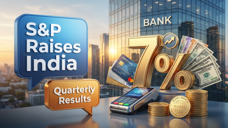 India GDP growth forecast FY27 improved as S&P cited robust industrial activity, exports, and domestic consumption. RBI may hike rates by 25 bps this fiscal.