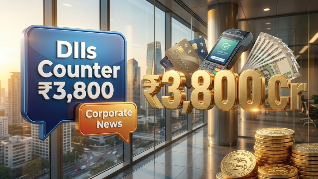 DIIs Counter ₹3,800 Cr FII Selling — FII DII data 23 September 2026