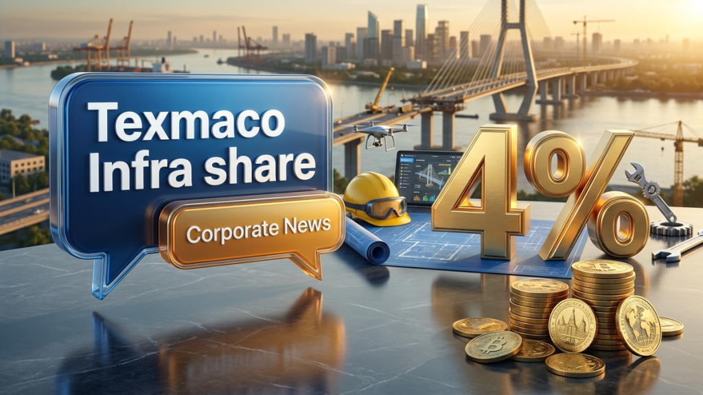 Texmaco Infra share price block deal: Stock jumps 4% on bulk buy
