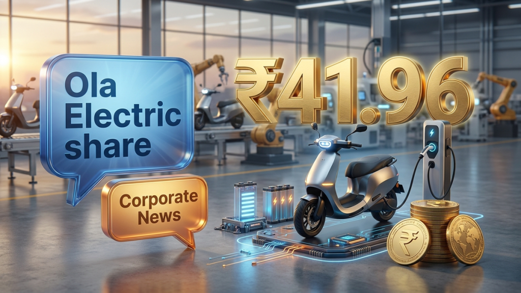 Ola Electric share price surge fuels buying — stocks hit 15% circuit