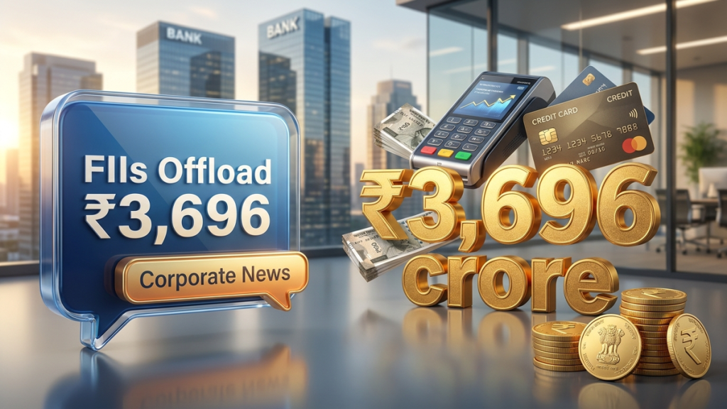 FIIs Offload ₹3,696 crore — Share market today global cues Dampen Nifty