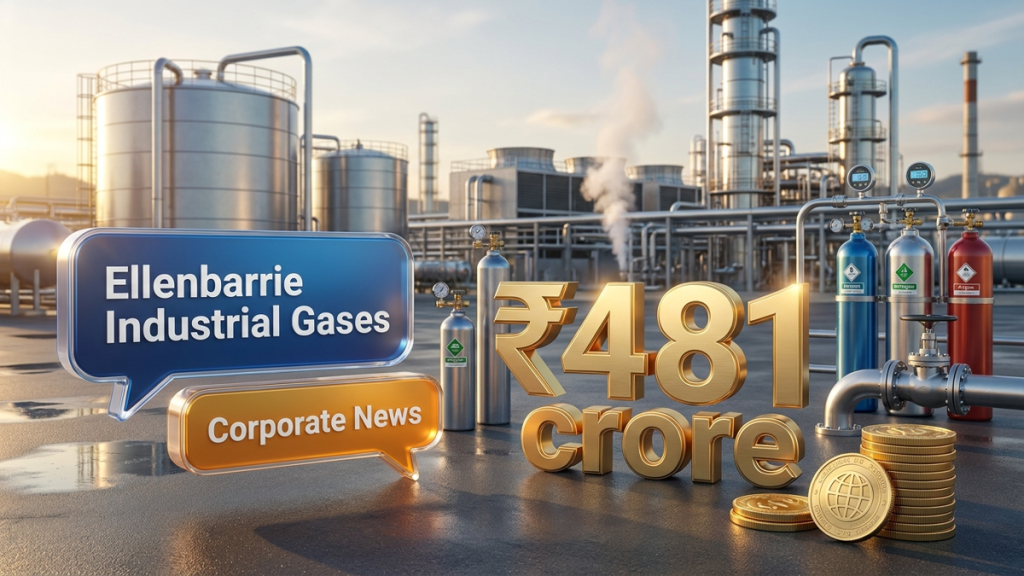 Ellenbarrie Industrial Gases BHEL Order: ₹481 crore Win Boosts Market Sentiment