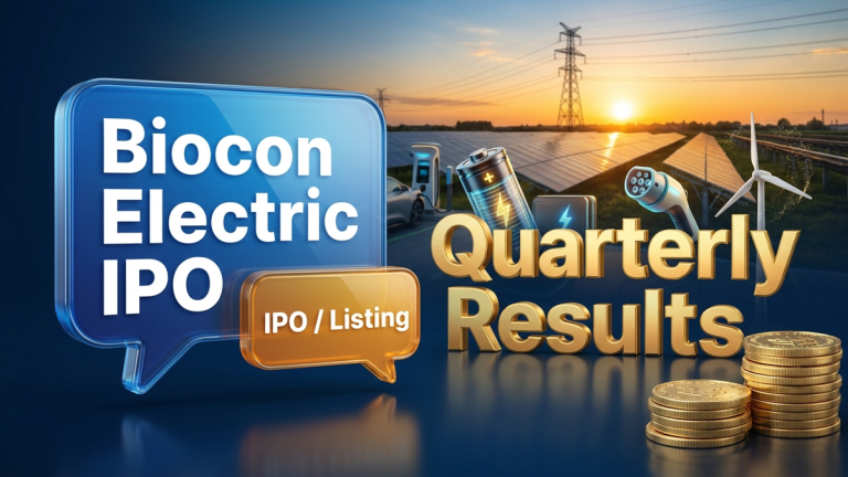 Biocon Electric IPO DRHP filing marked a strategic capital raise involving a 48 lakh fresh equity share component. Market debut and sector valuations are key.