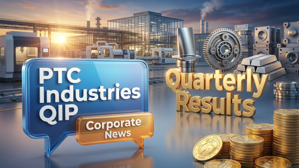 PTC Industries QIP launch: एयरोस्पेस विकास के लिए 1,800 crore जुटाने की योजना