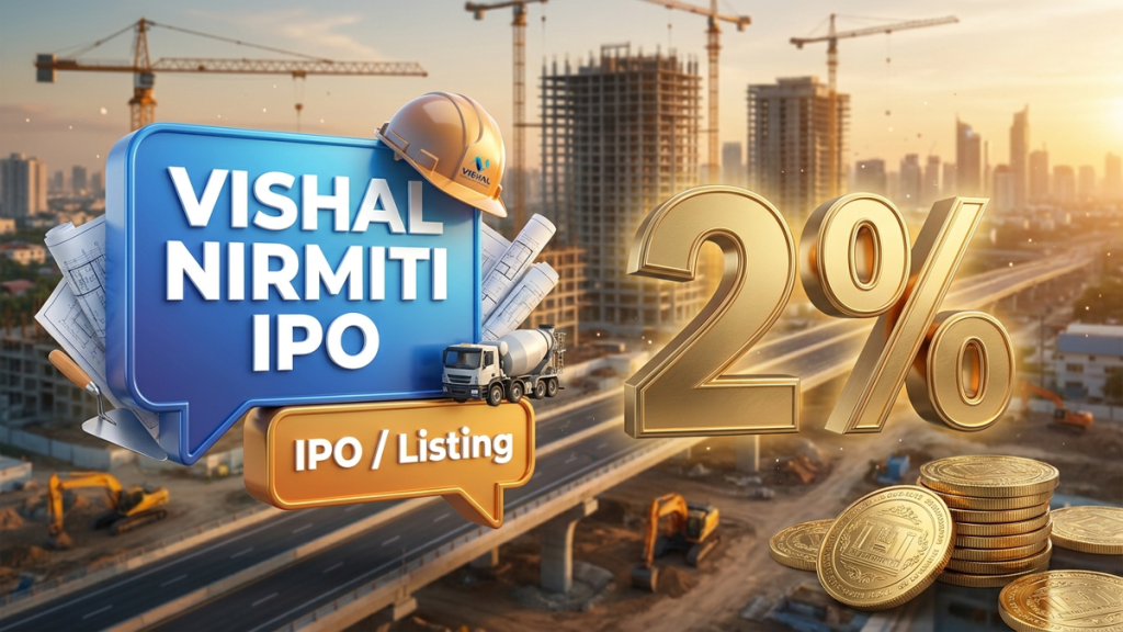 Vishal Nirmiti IPO listing price slips 2% — Street stays cautious