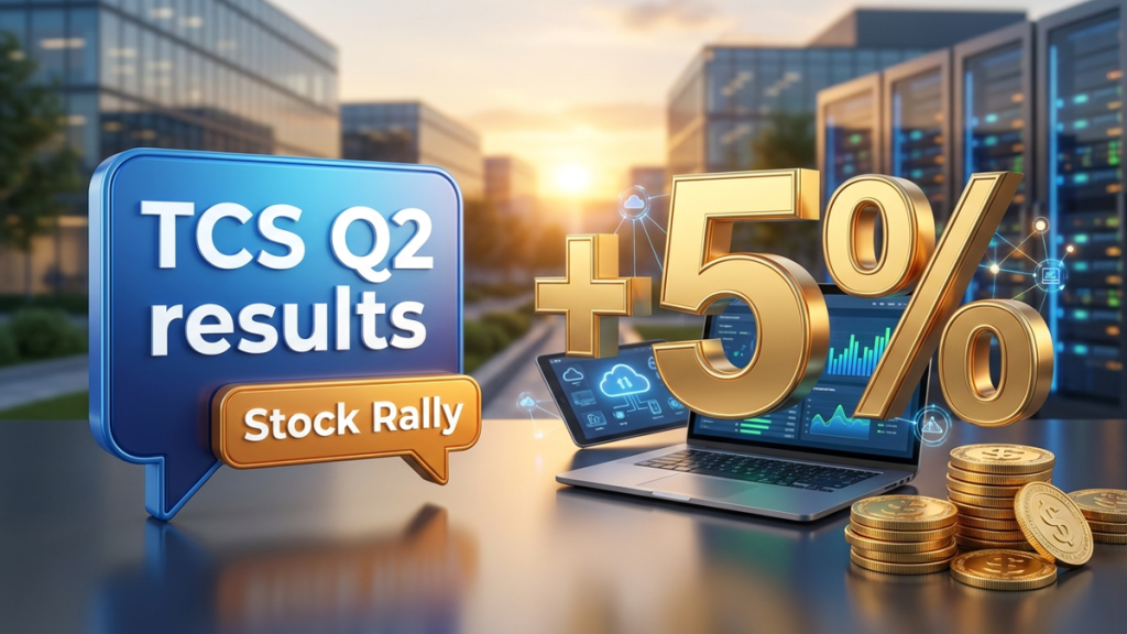 TCS Q2 results FY27 - शेयरों में 5% की तेजी, आईटी सेक्टर में जोरदार उछाल
