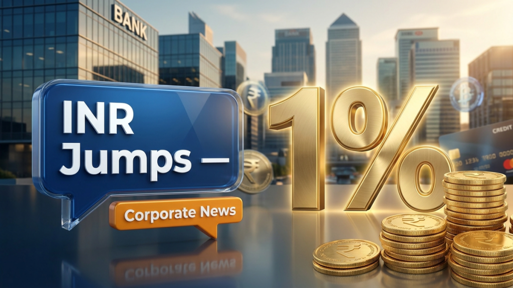 INR में उछाल — USD INR exchange rate forecast के बीच रुपये में मजबूती के संकेत